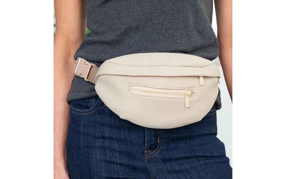 Ryan Marie Ella Sling Waist Bag - Taupe