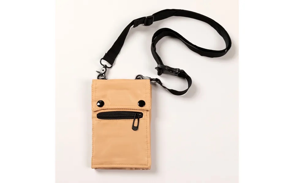 Ryan Marie Emma Crossbody Wallet - Tan