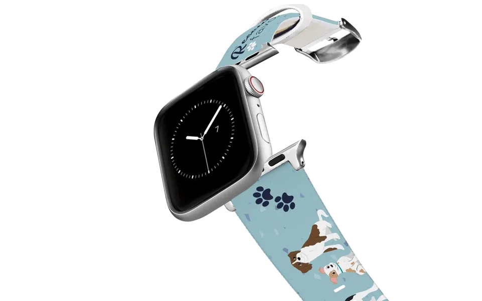 Silver Rescue Is My Favorite Breed Apple Watch Band - 38 40mm
