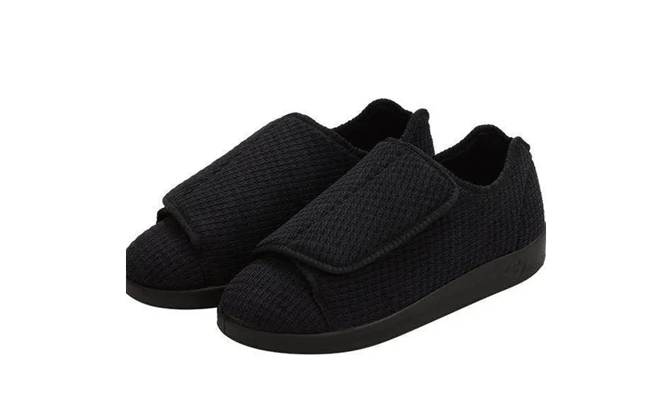 Silverts Men's Extra Extra Wide Slip-resistant Slippers - Black