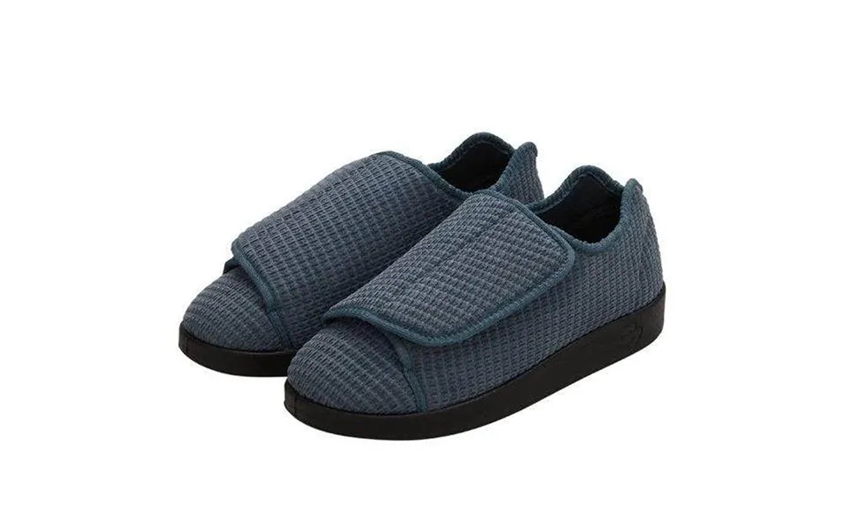 Silverts Men's Extra Extra Wide Slip-resistant Slippers - Steel