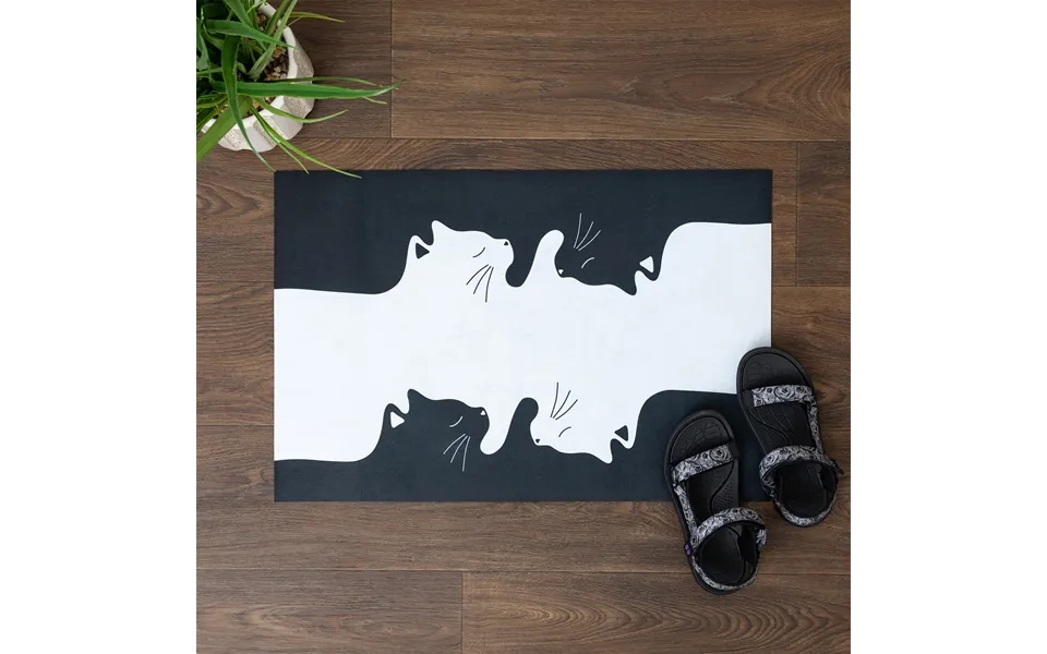 Snuggle Cats Indoor Outdoor Mat