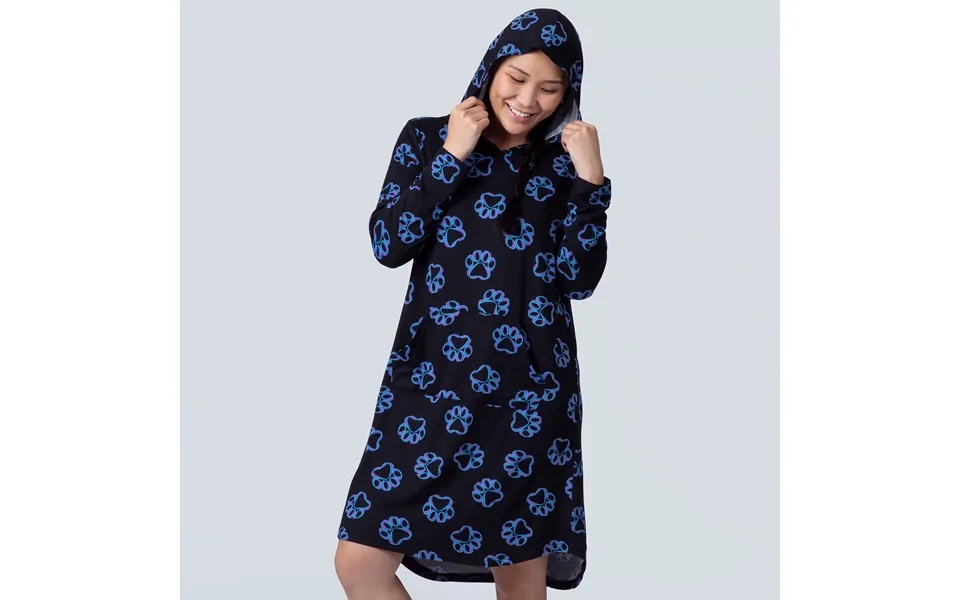 Spinning Paws Soft Touch Hooded Nightgown - 1x