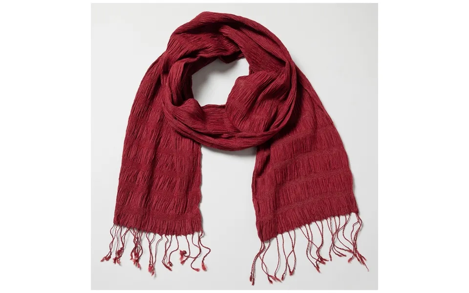 Sweet Fringe Maroon Hand Loomed Scarf