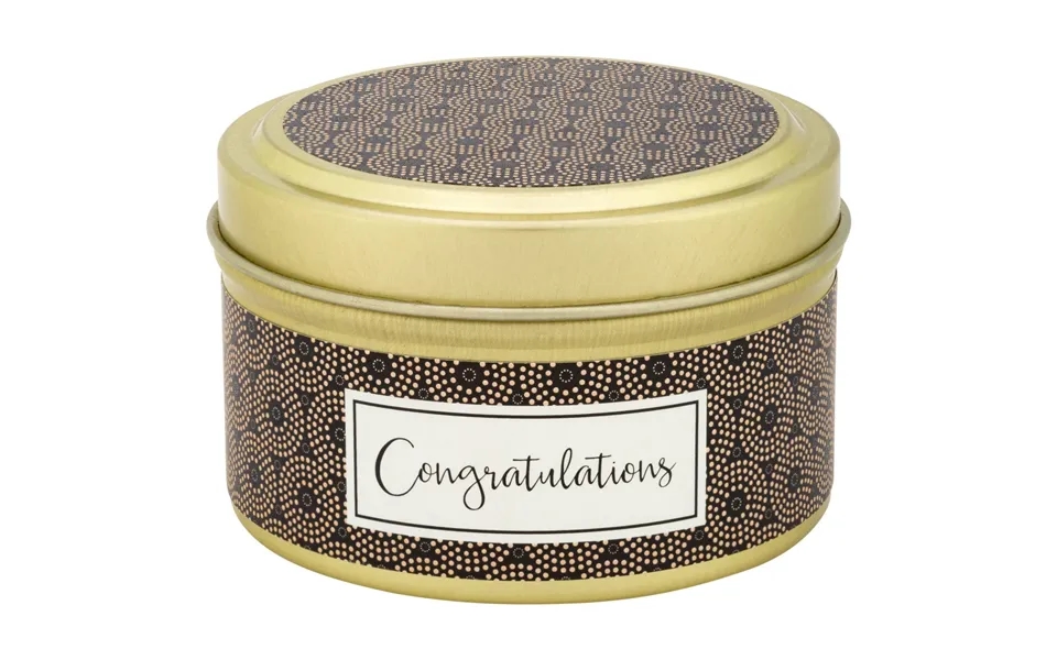 Sweet Sentiments Candle & Greeting Card Set - Congratulations