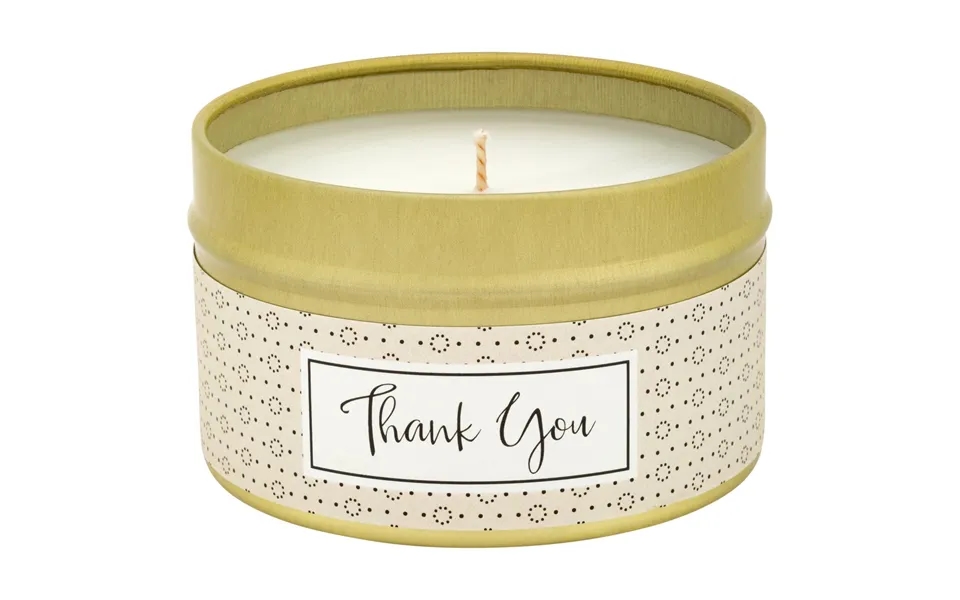 Sweet Sentiments Candle & Greeting Card Set - Thank You