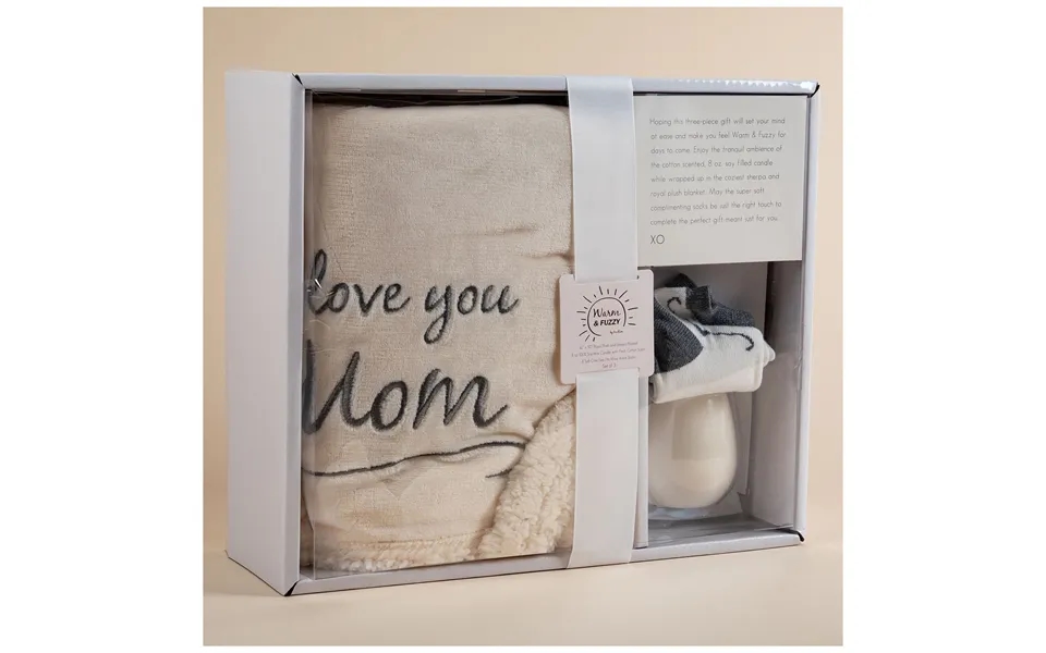 Sweet Sentiments Cozy Gift Set - Love You Mom