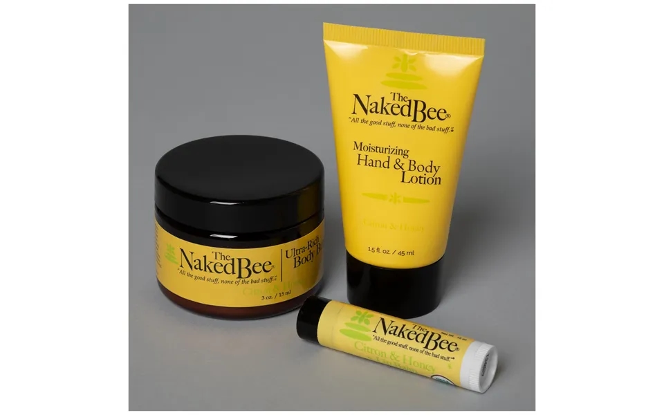 The Naked Bee Honey Gift Collection - Citron & Honey