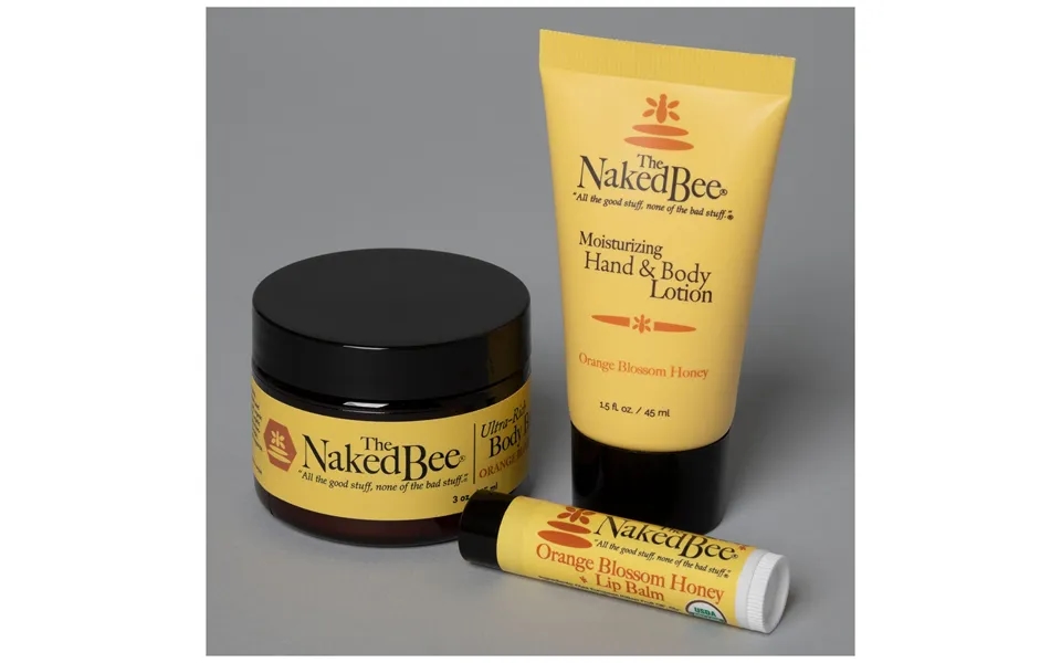 The Naked Bee Honey Gift Collection - Orange Blossom & Honey