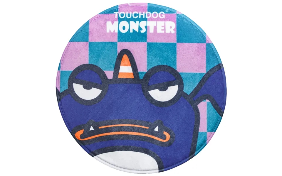 Touchdog Crabby Tooth Monster Cat & Dog Mat