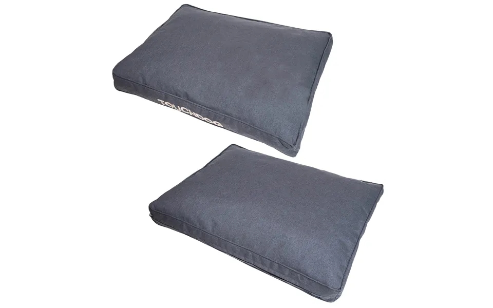 Touchdog Hushky Water-resistant Raised Dog Mat - Charcoal Grey