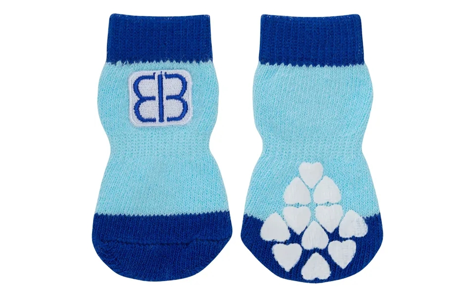 Traction Control Socks For Dogs - Blue Light Blue