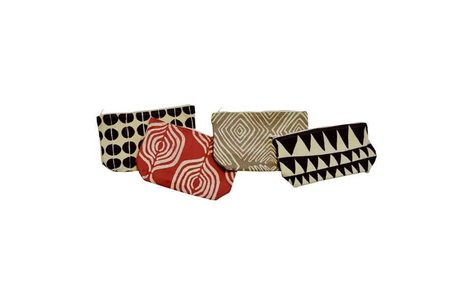 Tribal Textiles Catch-all Pouch - Coffee Bean