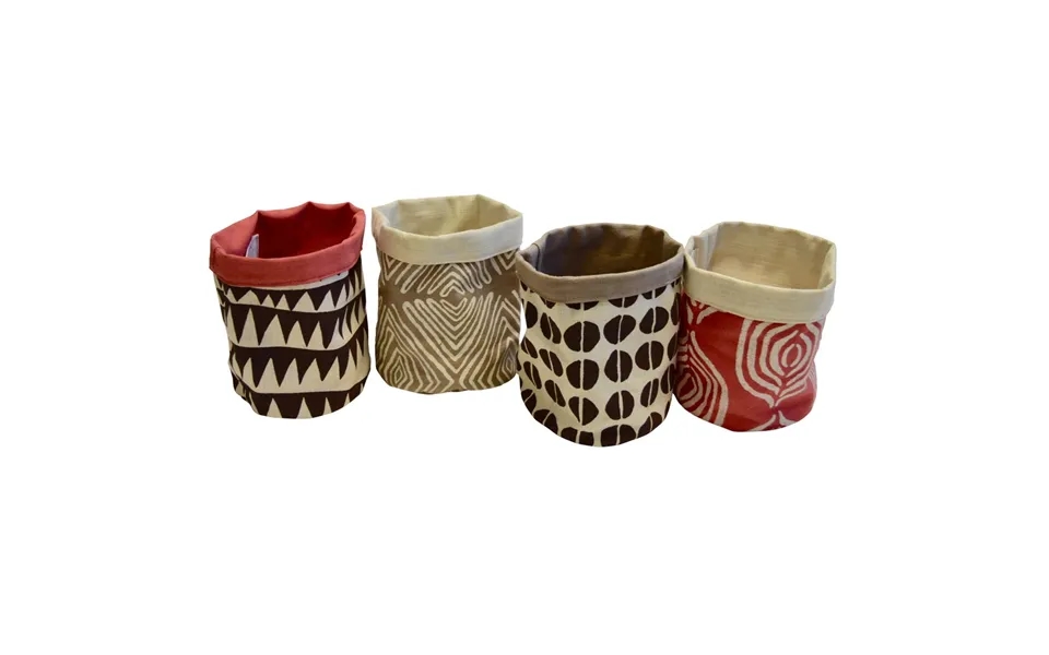 Tribal Textiles Medium Storage Bin - Zig Zag