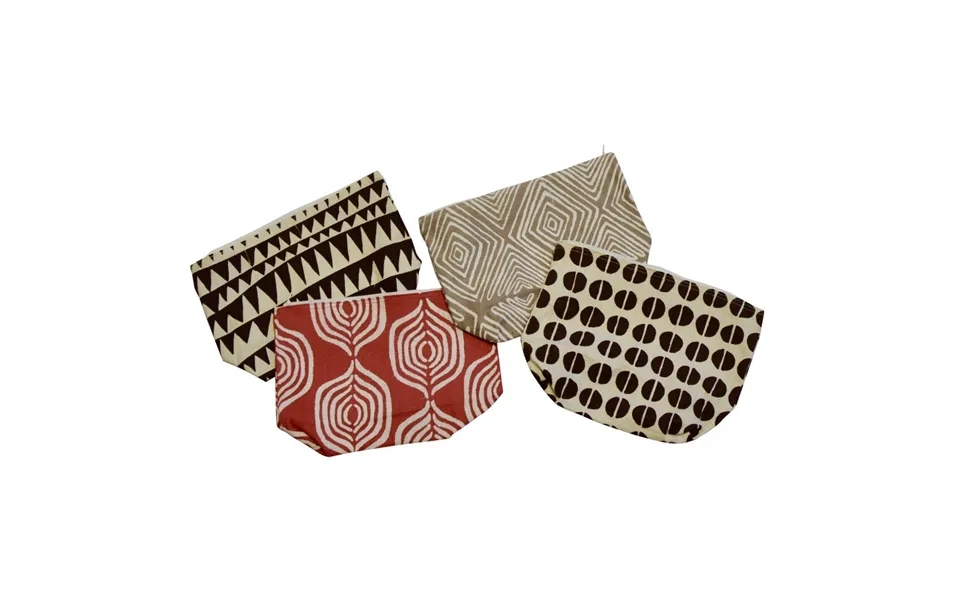 Tribal Textiles Wash Bag - Pendants
