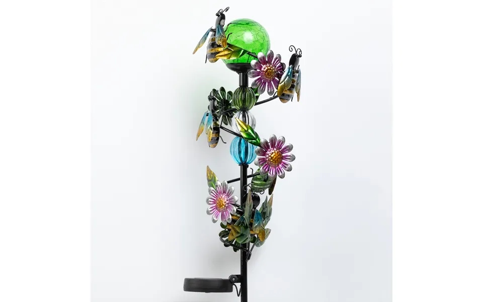 Twilight Garden Friends Solar Garden Stake - Busy Bees