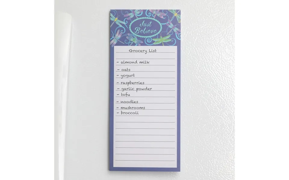 Uplifting Magnetic Notepad - Dragonflies