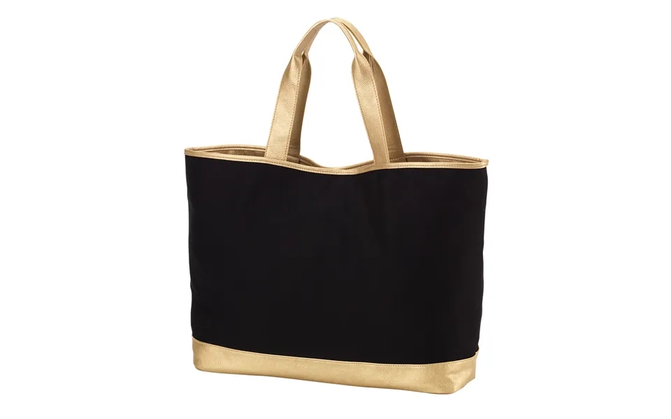 Viv&lou Black Cabana Tote
