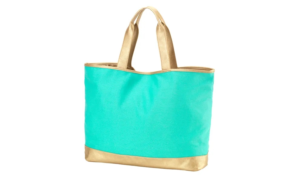 Viv&lou Mint Cabana Tote