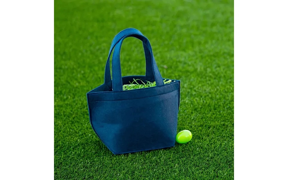 Viv&lou Navy Felt Easter Bucket