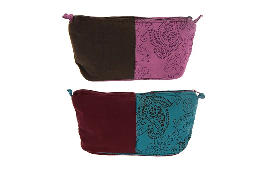 Wallflower Cosmetic Bag - Burgundy