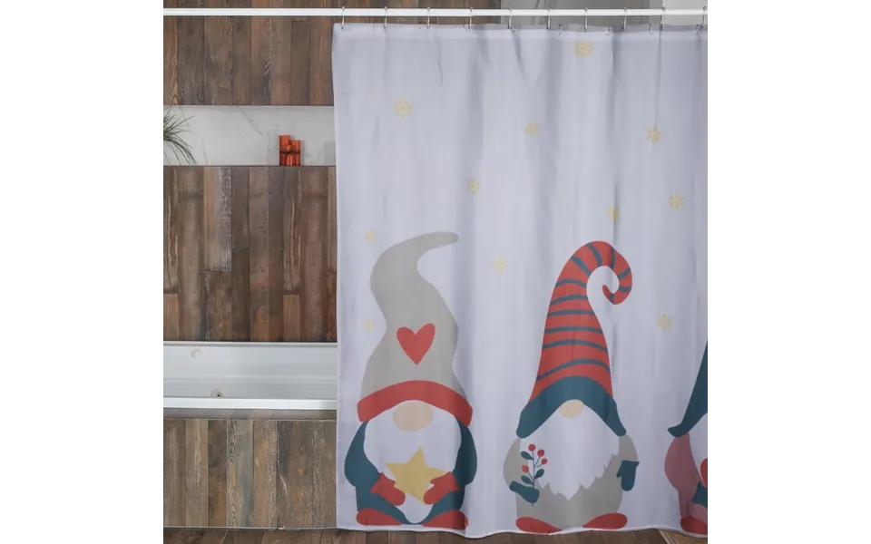 Winter Gnome Shower Curtain