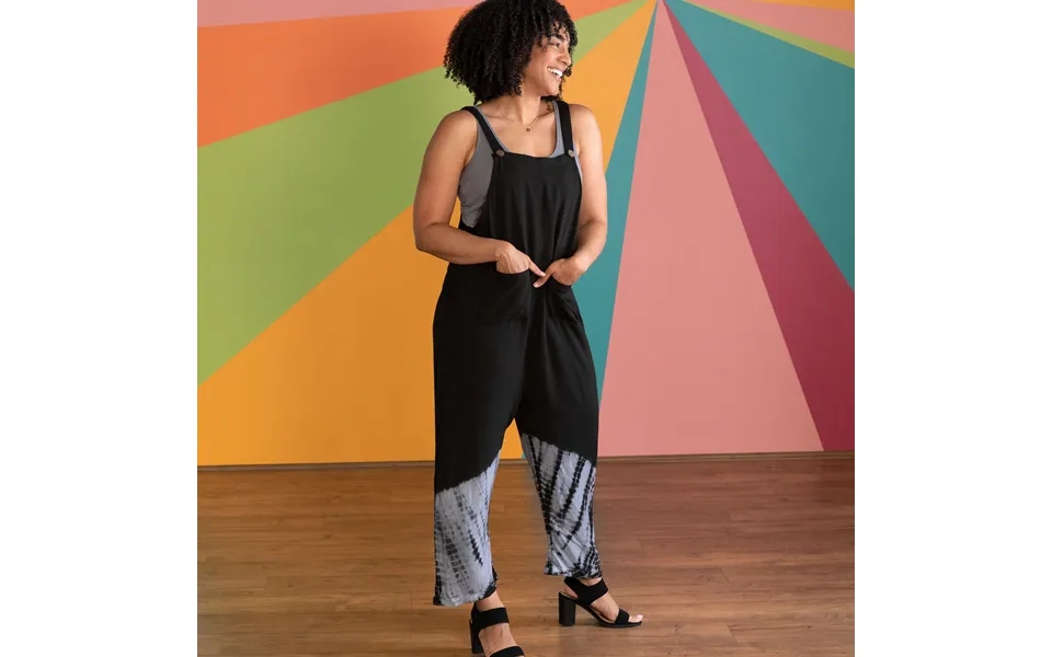 Women's Handmade Overall Jumpsuit - Black