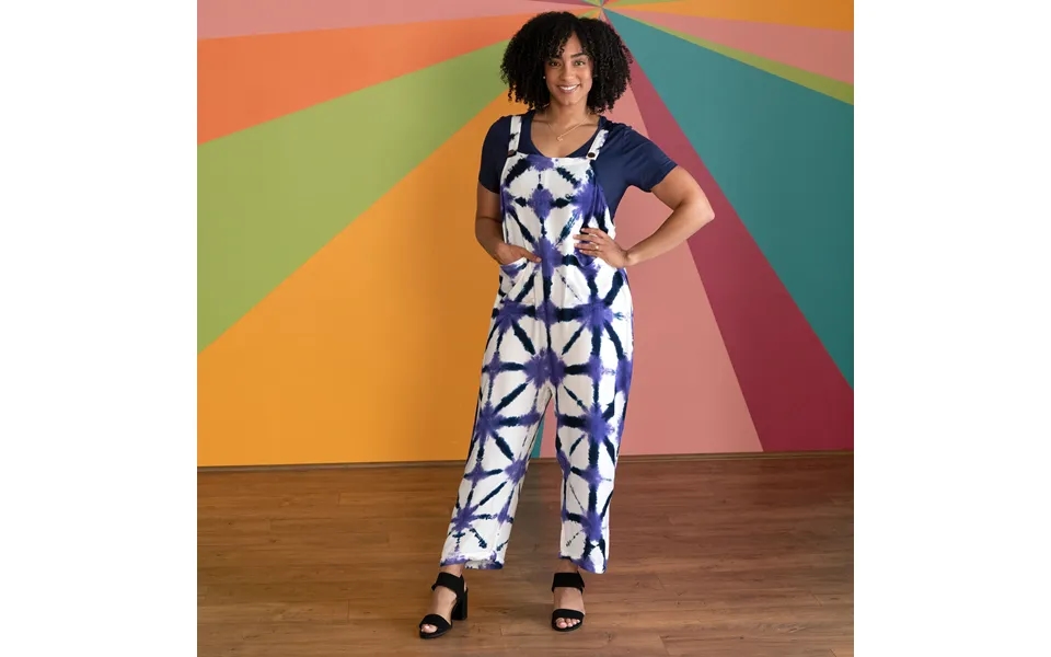 Women's Handmade Overall Jumpsuit - Purple