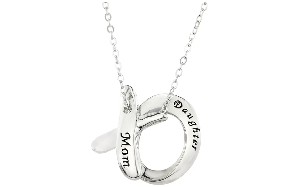 Xo Mother Daughter Necklace - Set Of 2