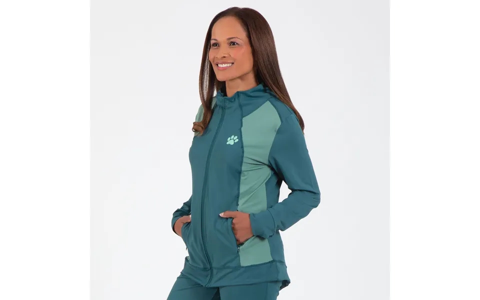 Yoga Paw Print Cross Over Separates - Teal