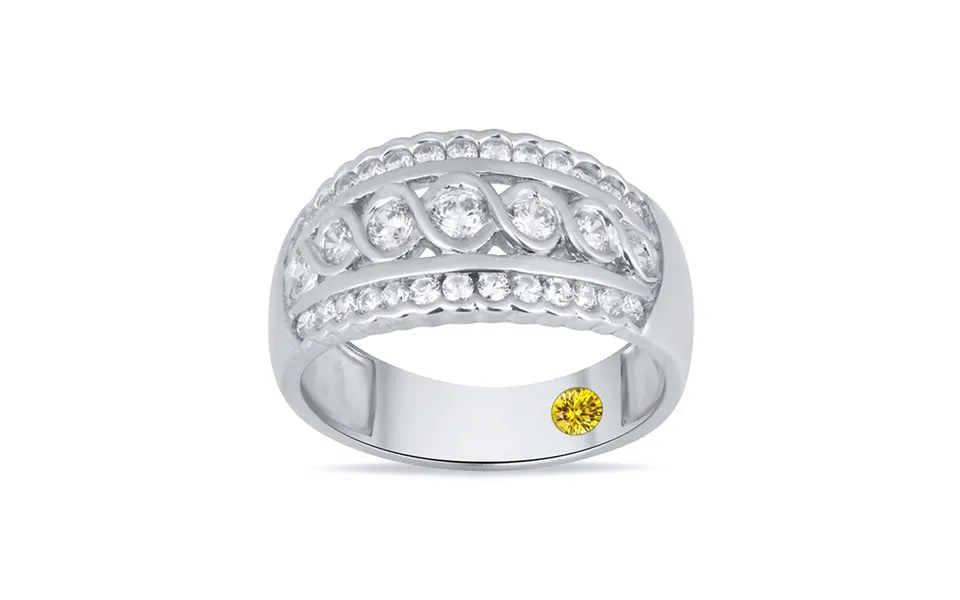 Ethere Lab Grown Diamond Ring 14k White Gold 3 4 Ct. Tw.