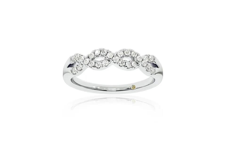 Everlasting Embrace Lab Grown Diamond Ring 14k White Gold 1 2 Ct