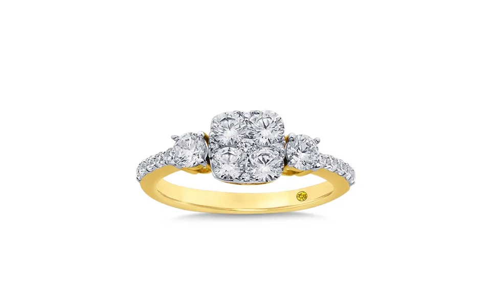 Giselle Lab Grown Diamond Ring 18k Yellow Gold 1 1 2 Ct. Tw.