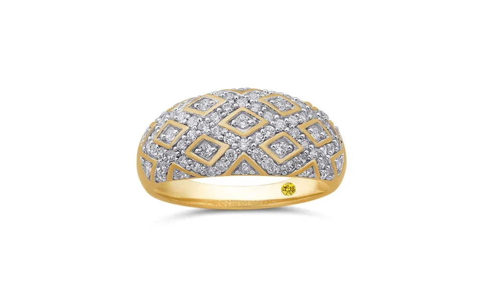 Lira Lab Grown Diamond Ring Yellow Gold 5 8 Ct. Tw.