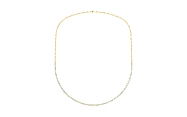 Whisper Lab Grown Diamond Tennis Necklace 14k Yellow Gold 4 Ct product image