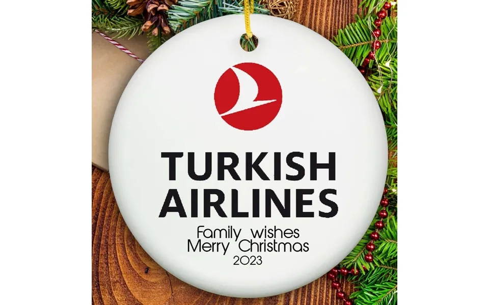 15 Pcs Bulk Logo Printed Christmas Ornaments For Corporate Events And Churches - Ceramic