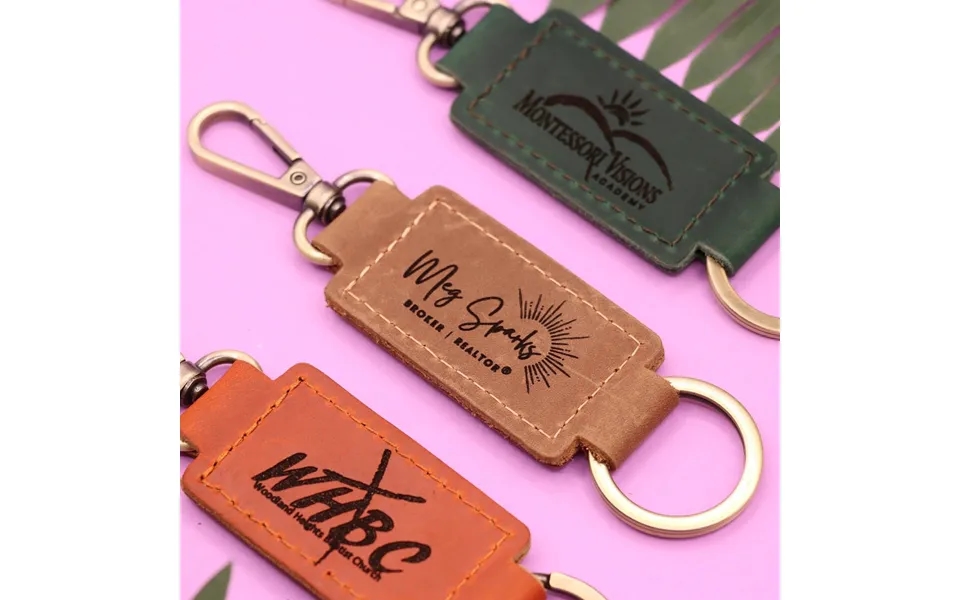 15 Pcs Corporate Keychain With Heavy Duty Ring & Clasp