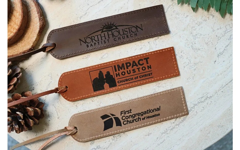 Bible Bookmark With Church Logo