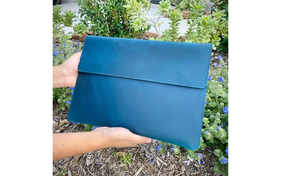 Customized Leather Macbook Case - Real Leather