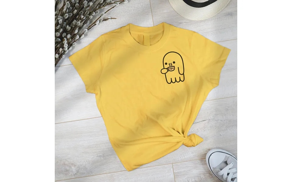 Cute Spooky Coffee Sweatshirt - Womens Ghost Sweatshirt