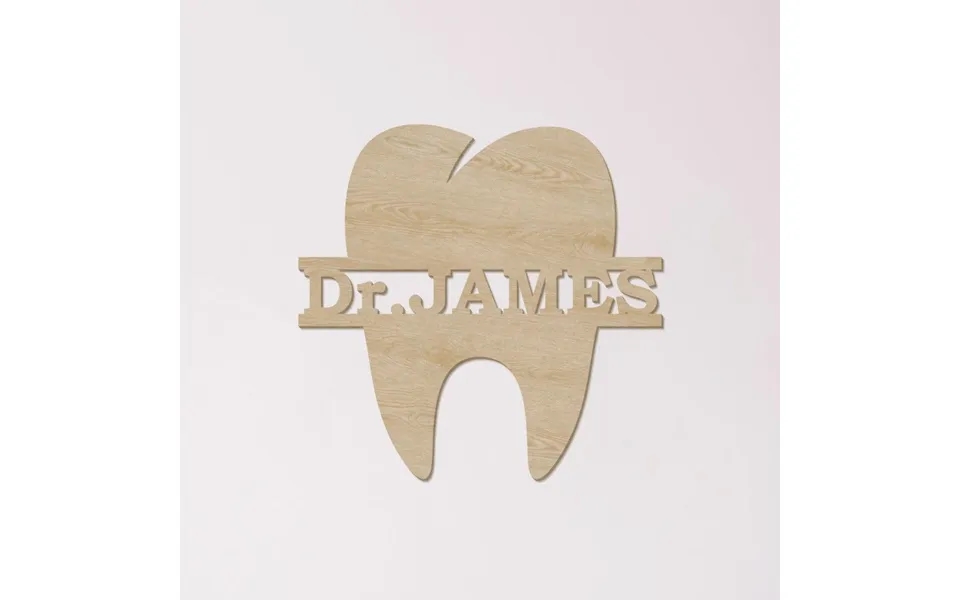 Dentist Wood Name Sign
