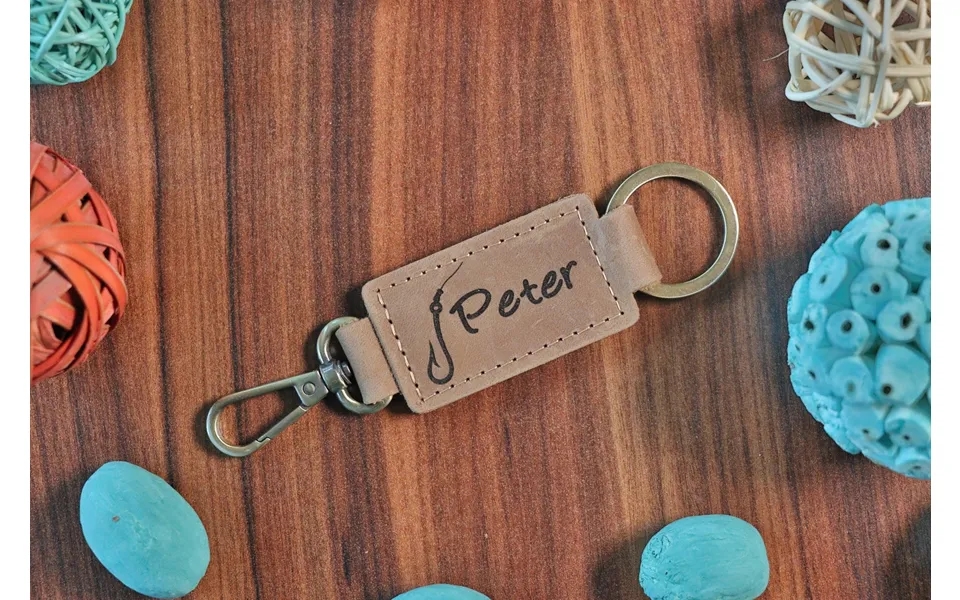 Fishing Keychain For Dad Grandpa Uncle