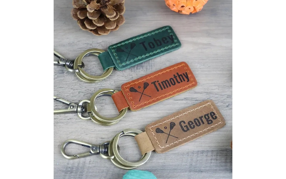 Lacrosse Keychain