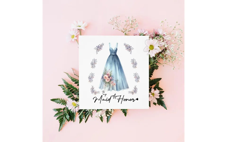 Maid Of Honor Thank You Card