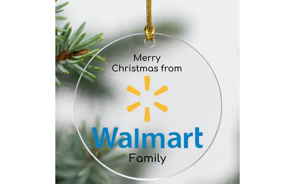 Personalized Business Logo Ornament - Acrylic