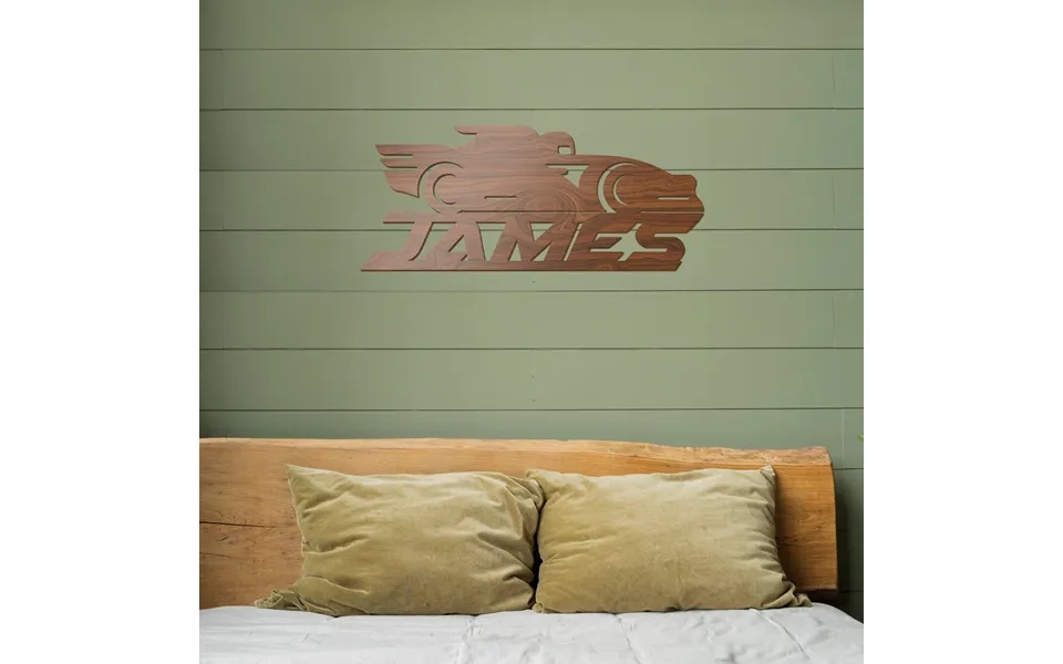 Race Car Name Wood Sign