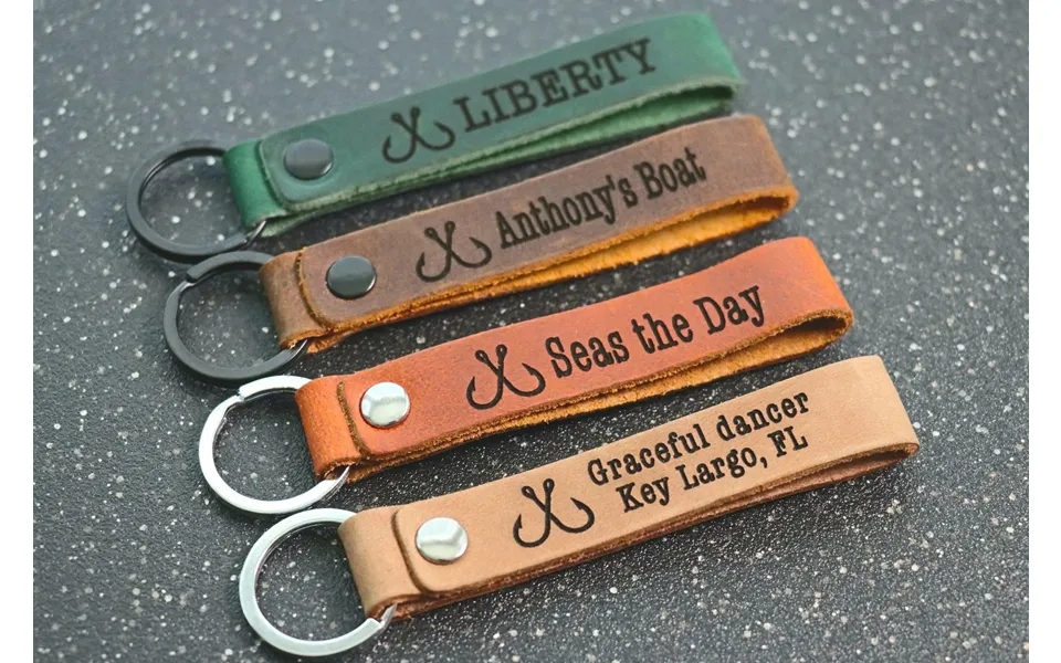 Slim Boat Owner Keychain - Personalized Fishing Keychain