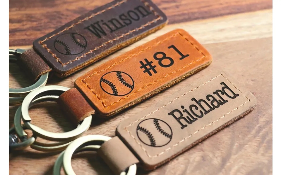 Softball Keychain - Softball Team Gifts