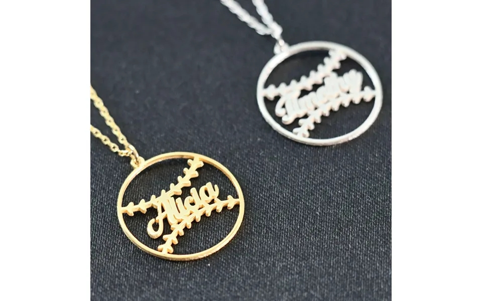 Sport Name Jewelry - Softball Necklace
