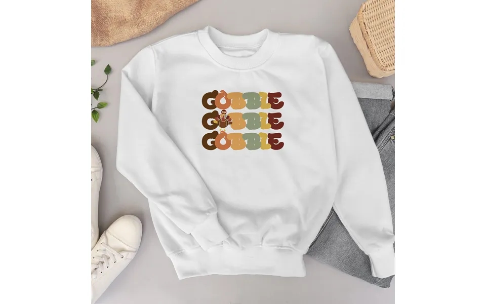 Thanksgiving Gobble Sweatshirt - Turkey Sweatshirt